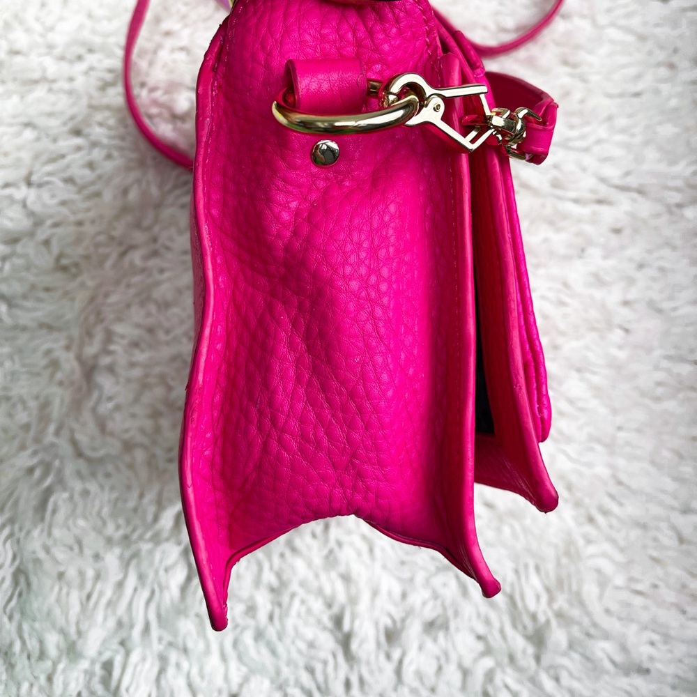 Rebecca Minkoff Perforated Hot Pink Magenta Shoulder bag - Picture 8 of 17